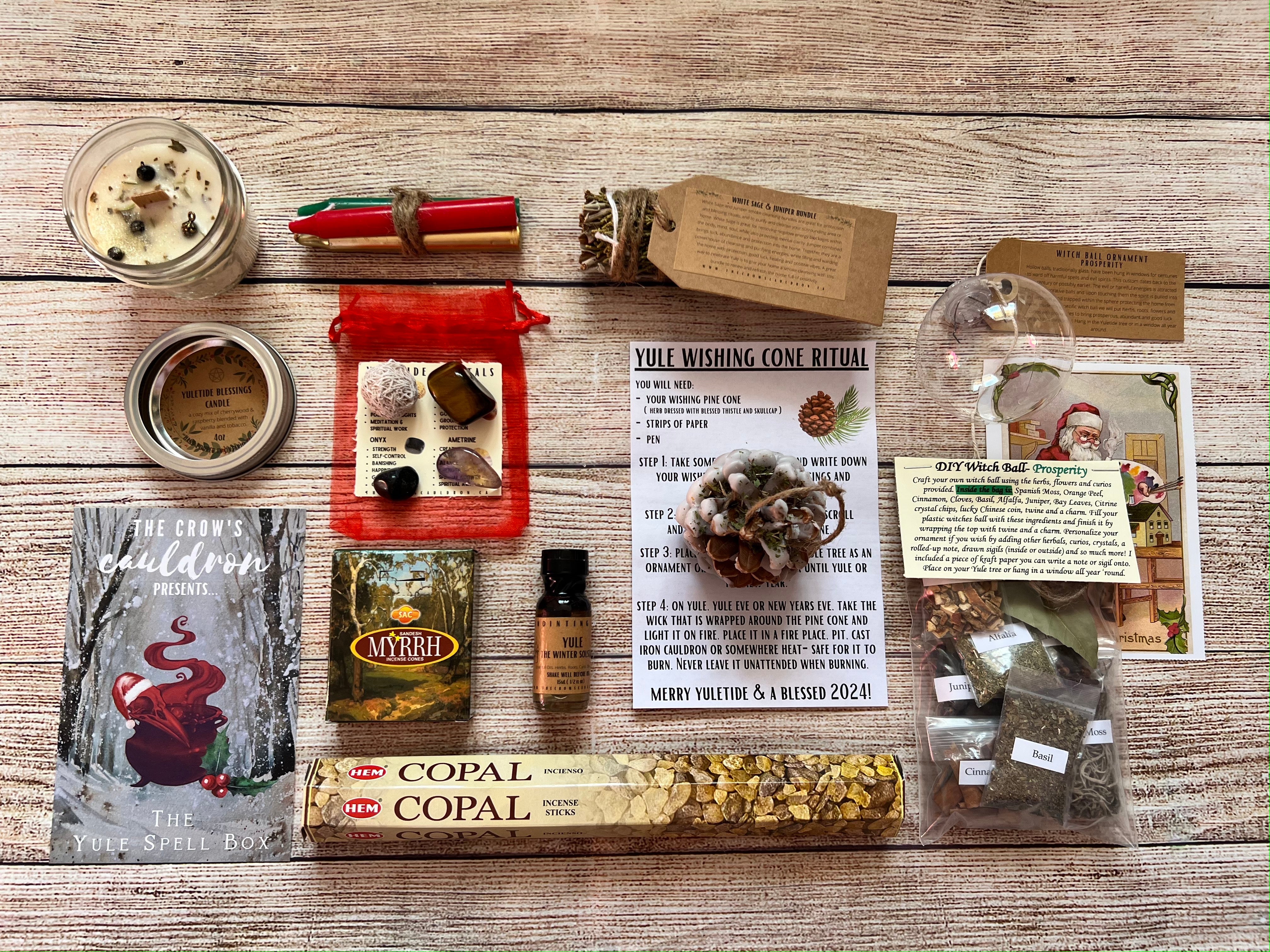 Yuletide Spell Box