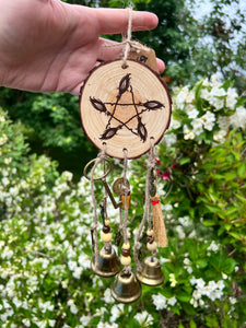 Handmade Witches Bells- Faeries Live Here