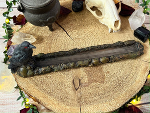 Crow Incense Burner