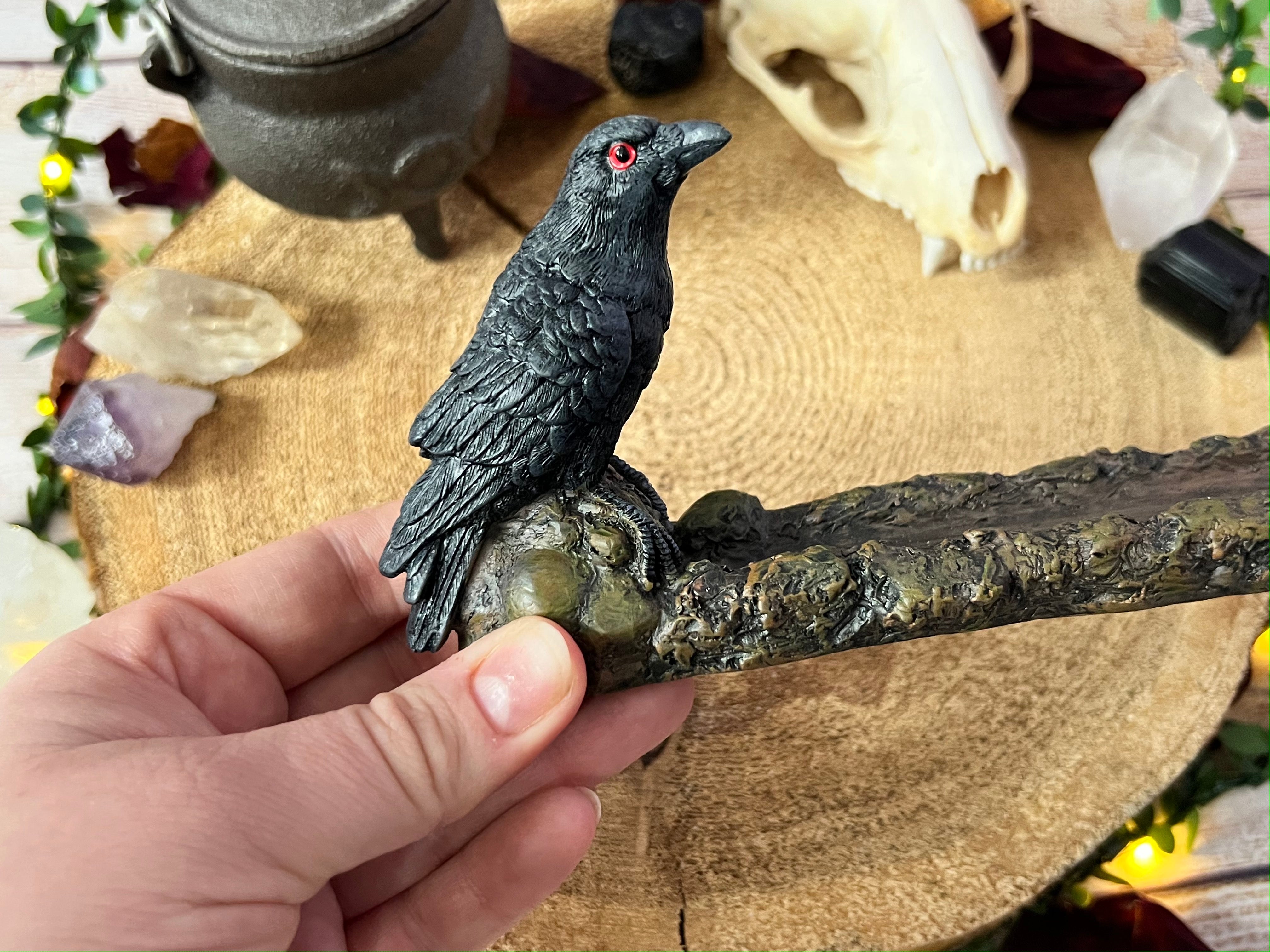 Crow Incense Burner